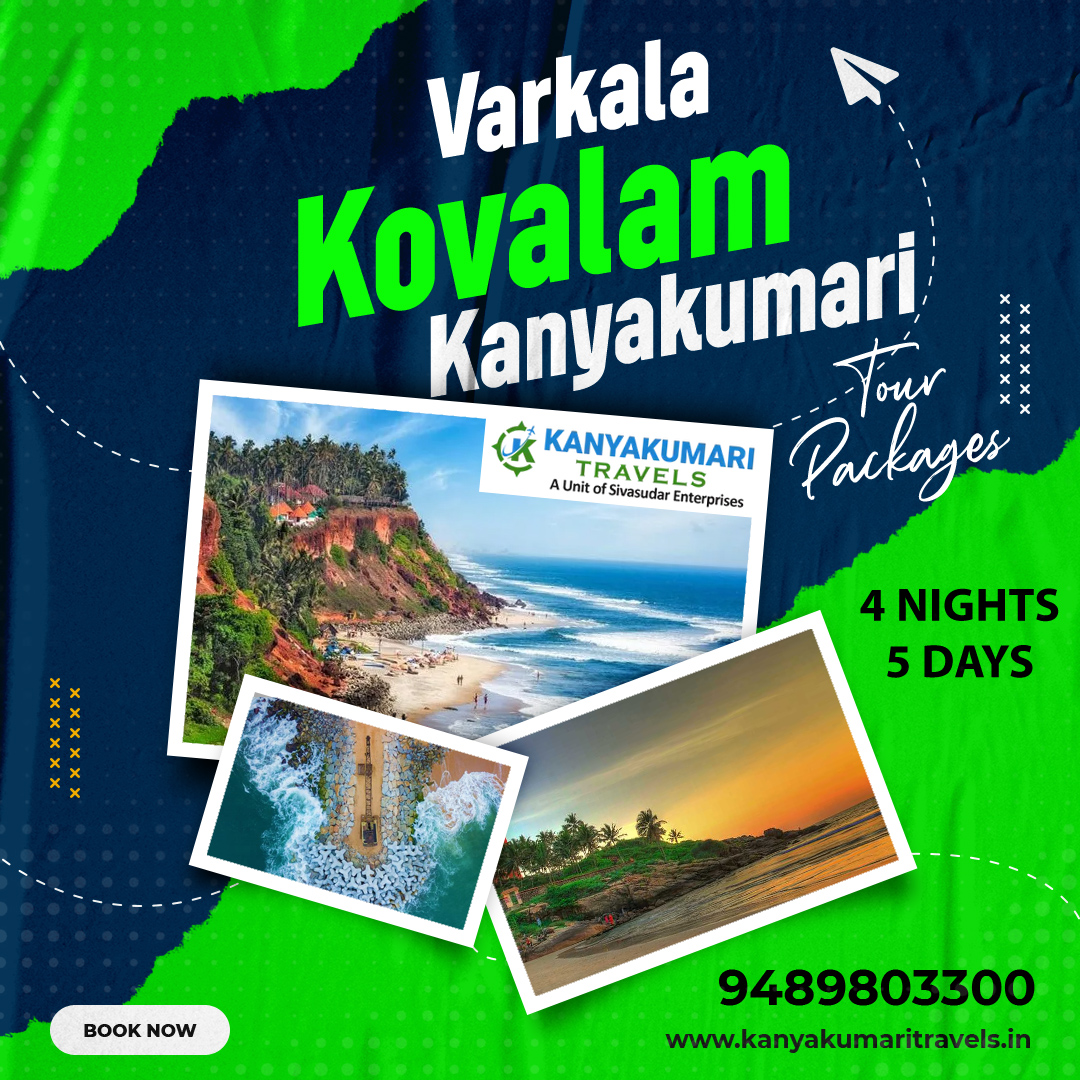 varkala tour package from coimbatore