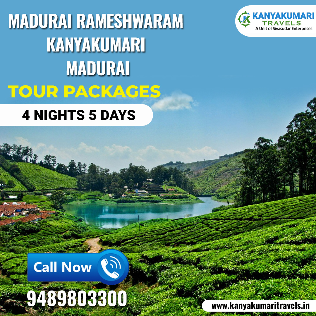 4 Nights 5 Days Madurai Rameshwaram Kanyakumari Madurai Tour Packages 4 Nights 5 Days Madurai Rameshwaram Kanyakumari Madurai Tour Packages
