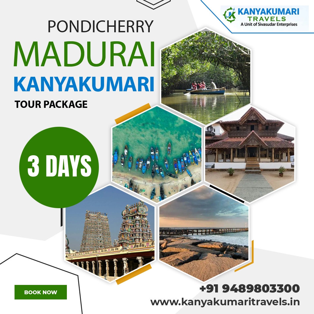 02 Nights and 03 Days Kanyakumari Tour Packages From Chennai 02 Nights and 03 Days Kanyakumari Tour Packages From Chennai